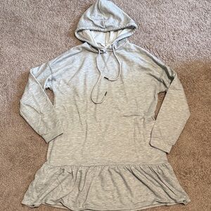 BP Gray Hooded Dress